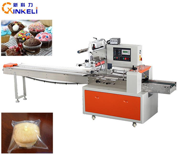 Cup Cake with Nitrogen Filling Packing Machine