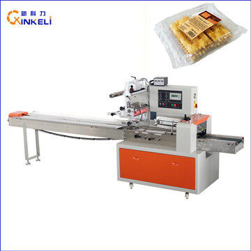 Biscuits With Tray Packaging Machine