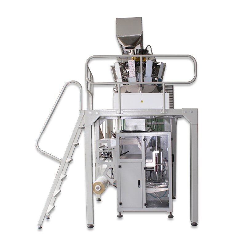 Sistema de máquina de embalaje y pesaje automático con escala de 10 cabezales