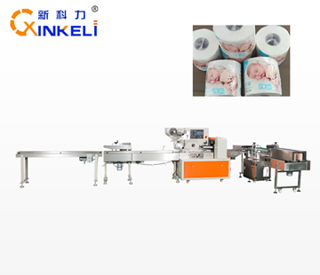 Empaquetadora de papel higiénico individual completamente automática