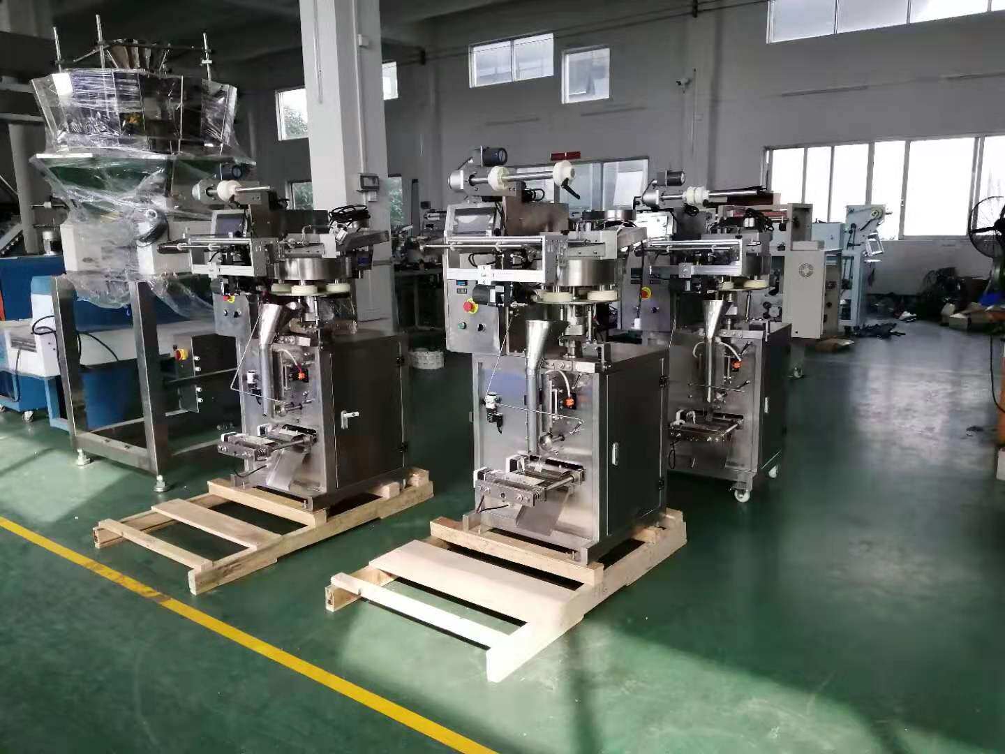 Máquina de envasado de maní recubierto