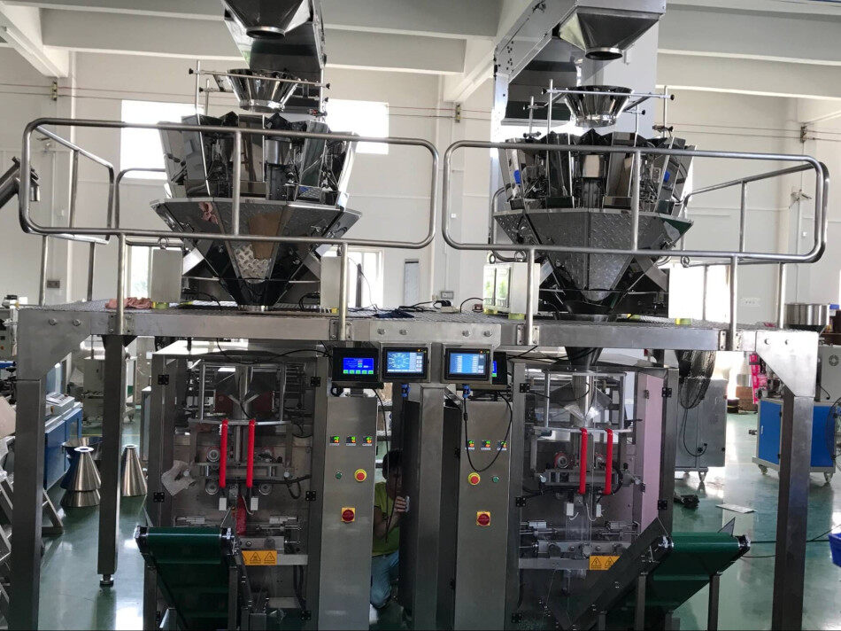 nitrogen packaging machine for snacks chips