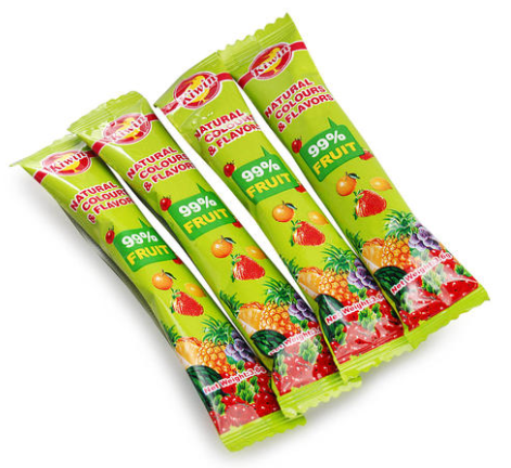 Empaquetadora de barras de cereales de frutas