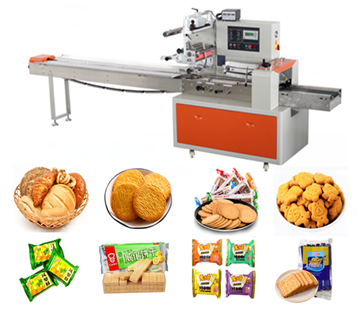 Snack Biscuit Cookies Packaging Machine