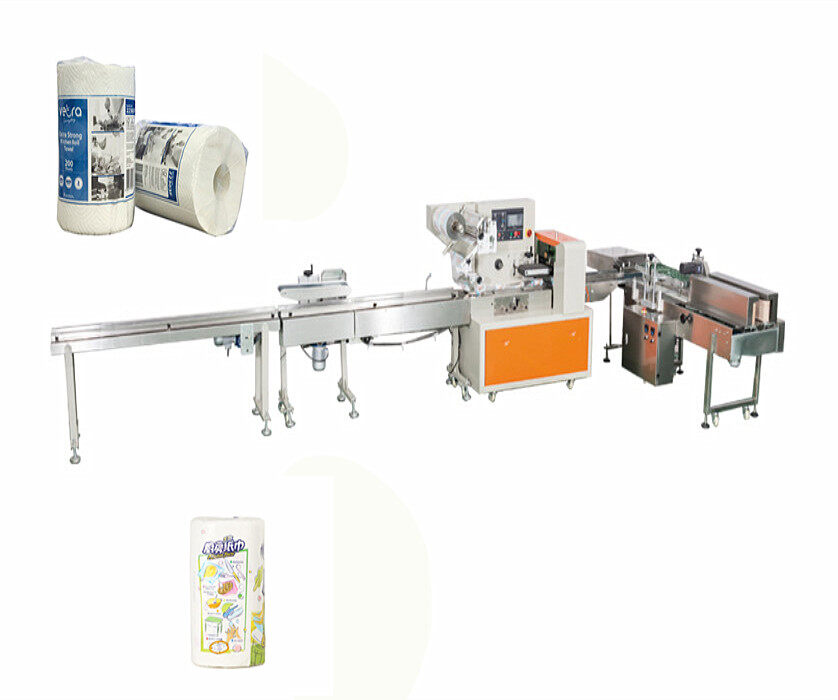 Kitchen paper  towel packaging machine