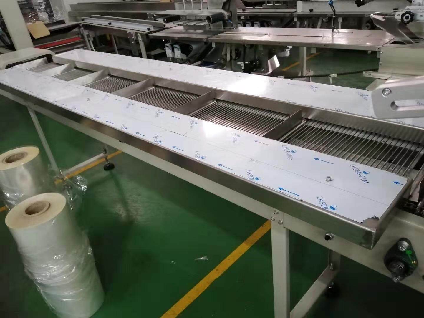 empaquetadora del bolso de la almohada del bollo