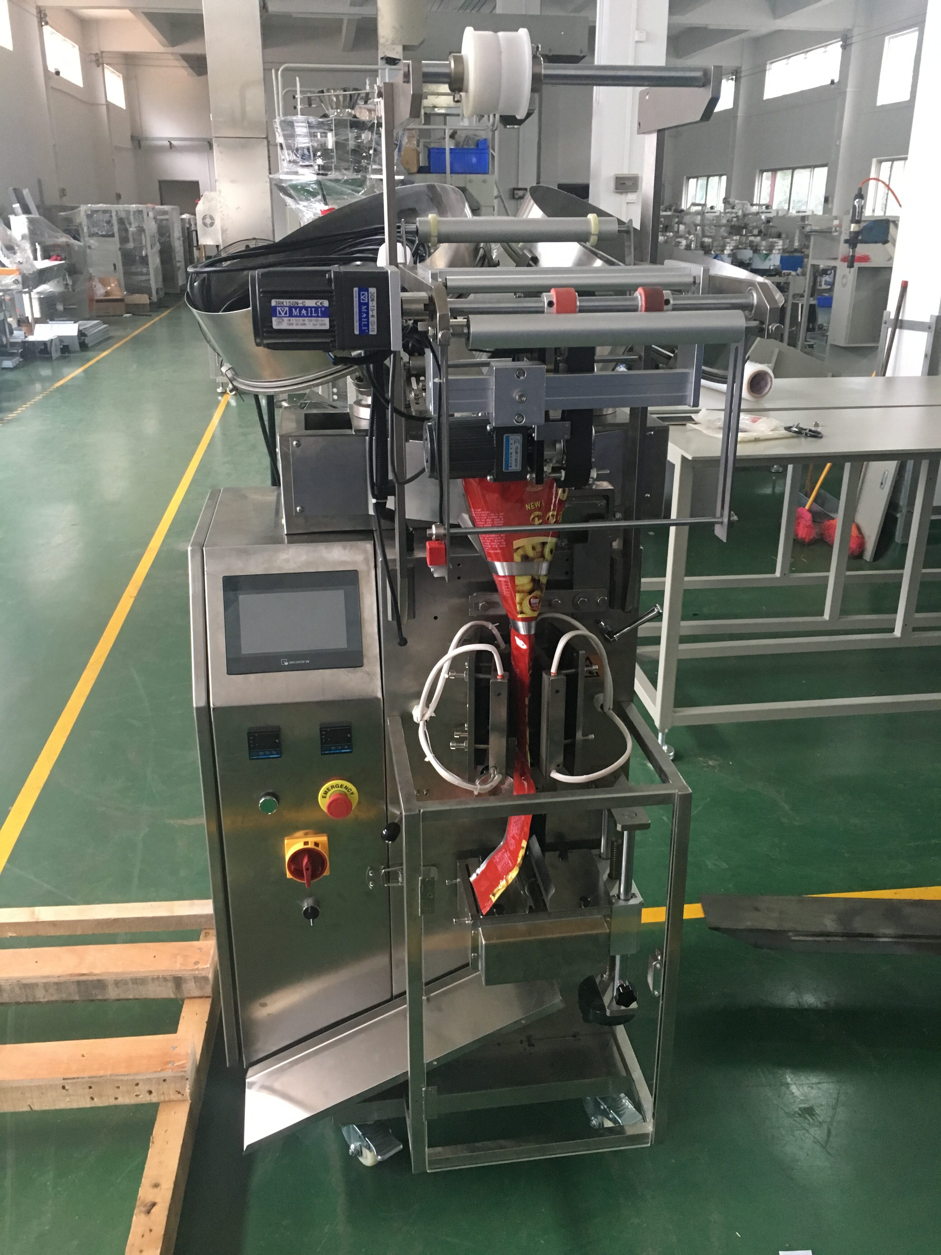 small milk candy tablet packing machine