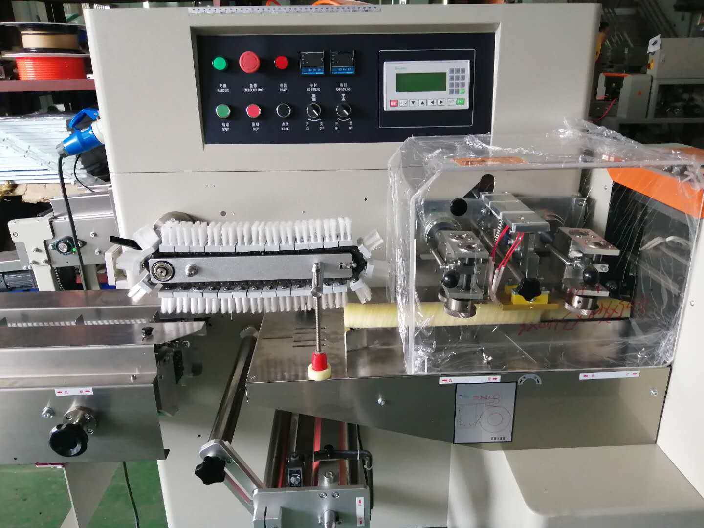 máquina de envasado de frutas para naranja y manzana individuales