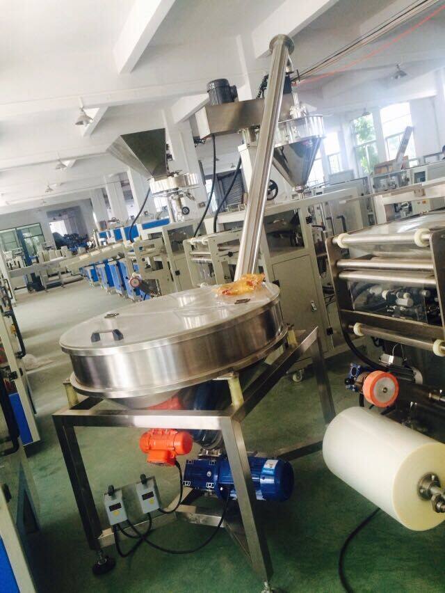 automatic nitrogen  filling  powder packing machine