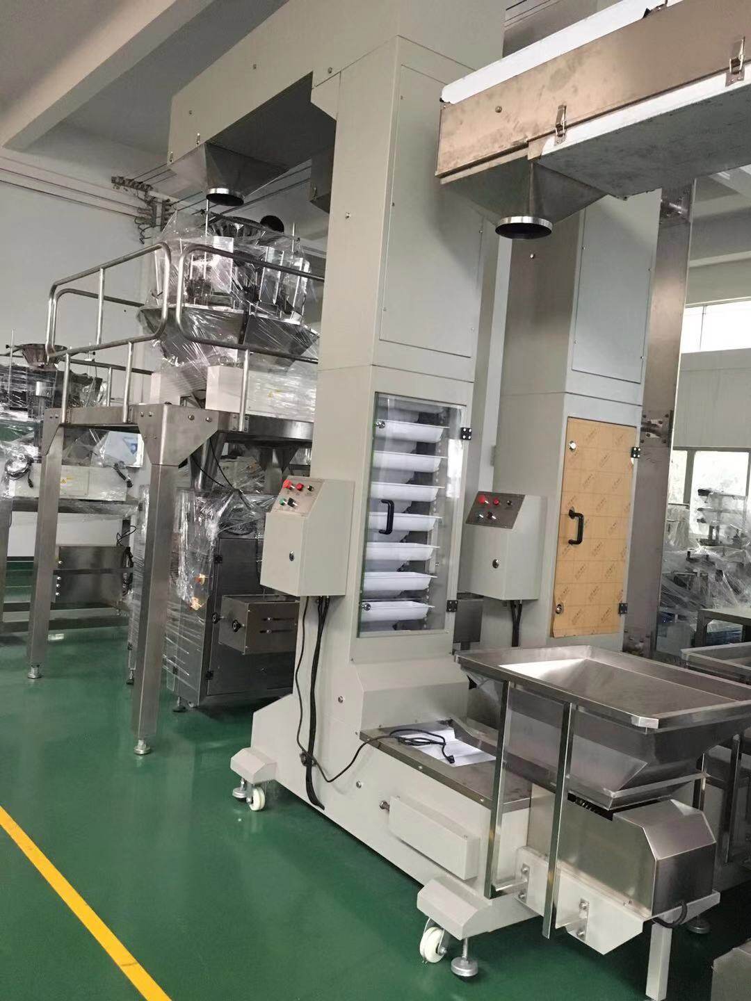 French fries automatic weighing and packing machine