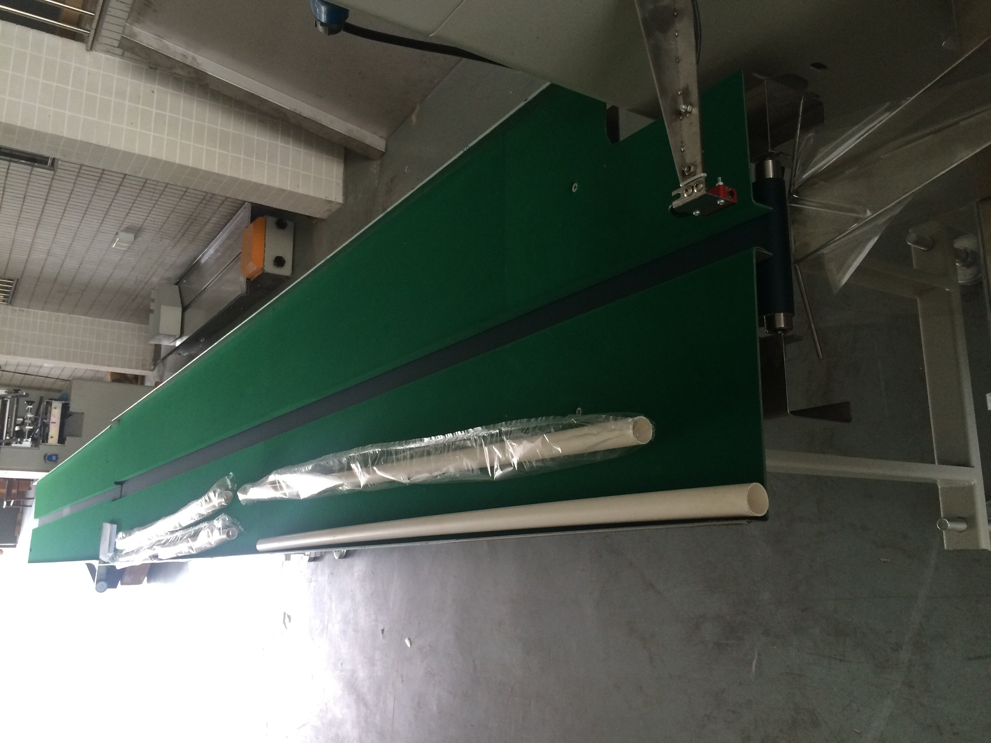 Automatic long Tube Pipe bag Flow wrapping  machine