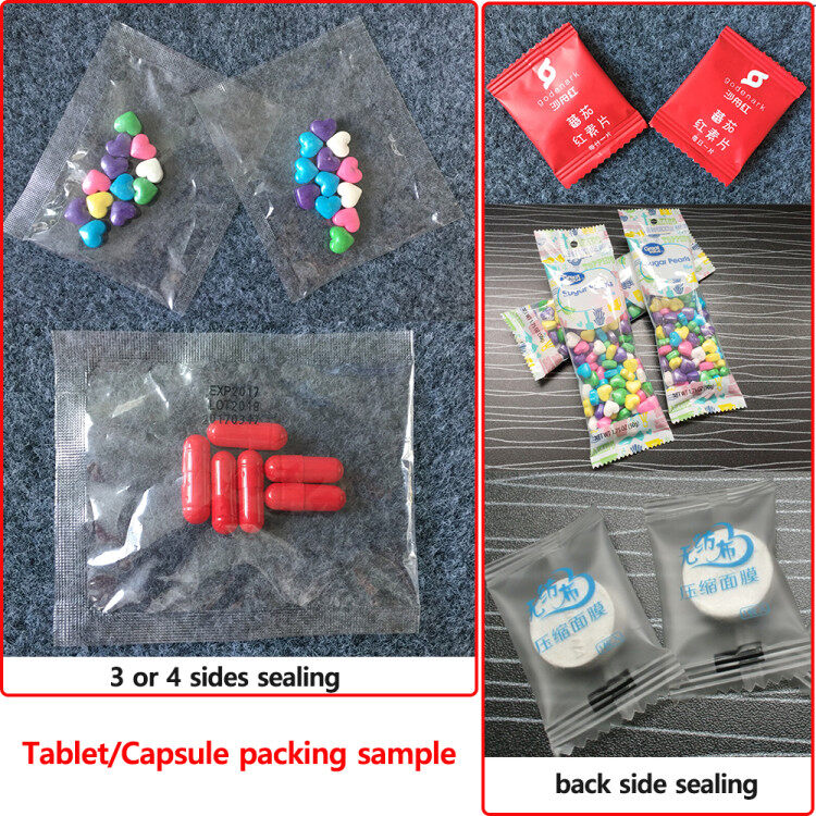 empaquetadora del bolso de la bolsa de la cápsula