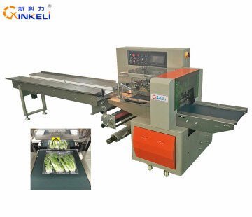 leaf green vegetable flow packing machine