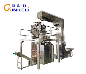 10 head scale auto weighing and packing machine system