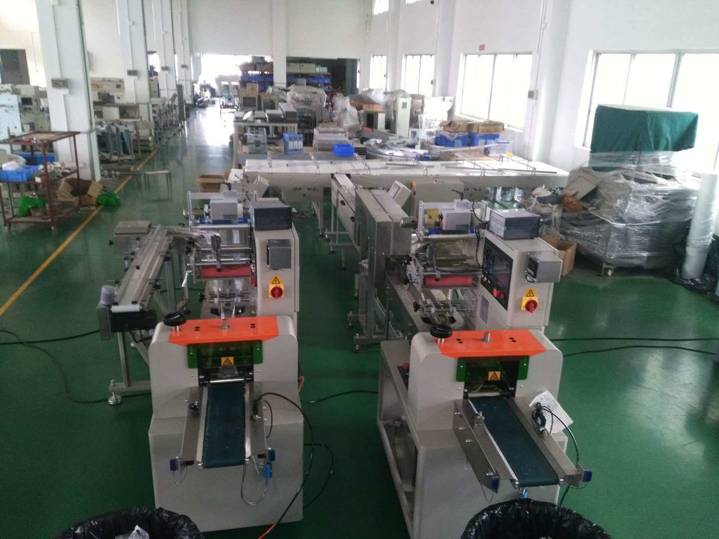 Food Tray Automatic loading  Packing Machine Line