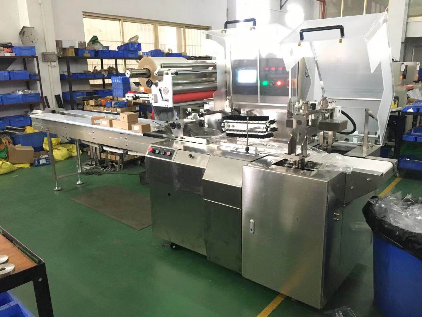 Box motion reciprocating packaging machinery