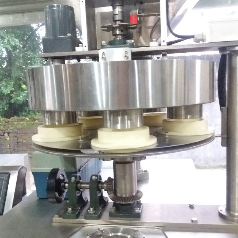 quantitative volumetric weighing filling and packaging machine