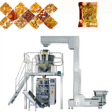 fully auto puff food chanachur packing machine