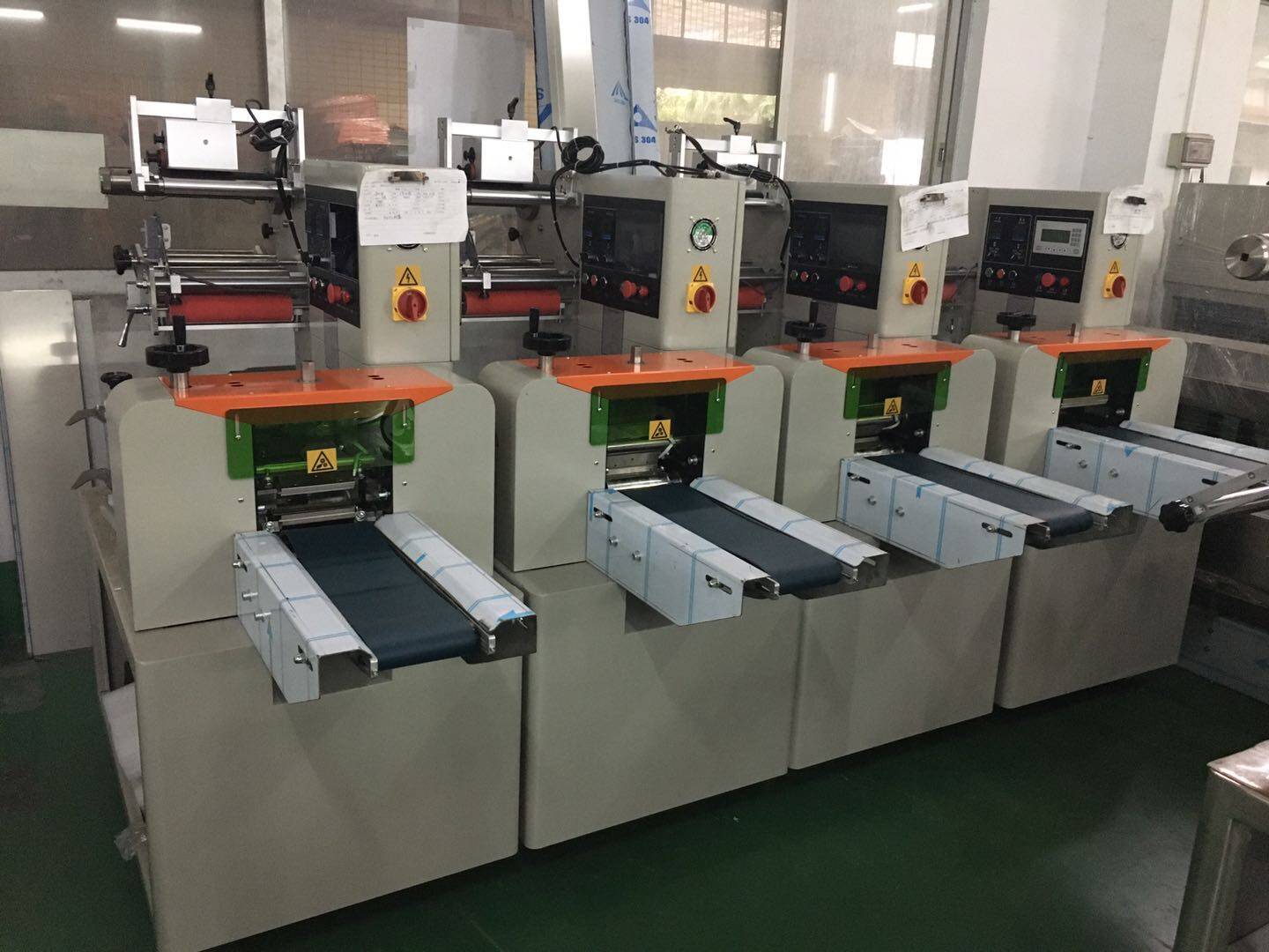 automatic brownie packaging wrapping machine